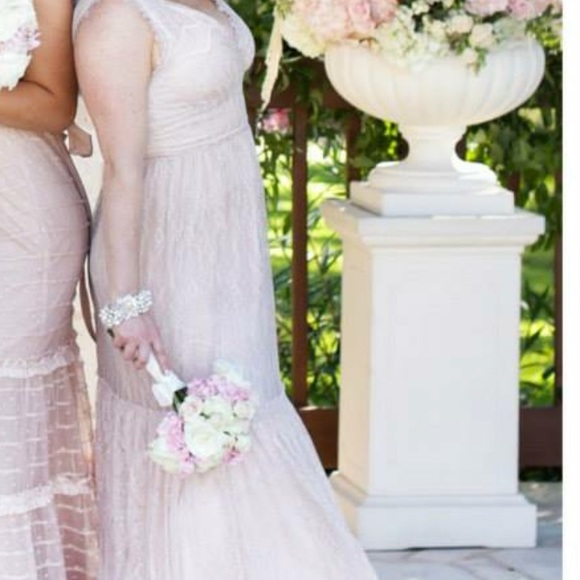 Light pink lace dress - Picture 6 of 6